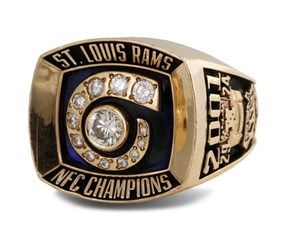 St. Louis Rams Super Bowl XXXVI NFC Championship Ring 
